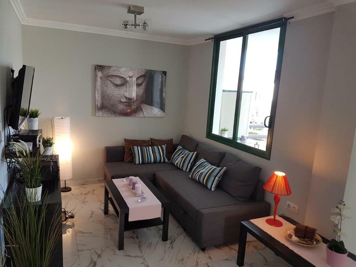 Apartment Casa Palmera Only 150 Meters To The Beach, Heated Pool, Wifi, Sat-Tv, Balcony With Poolview Arona  Ngoại thất bức ảnh